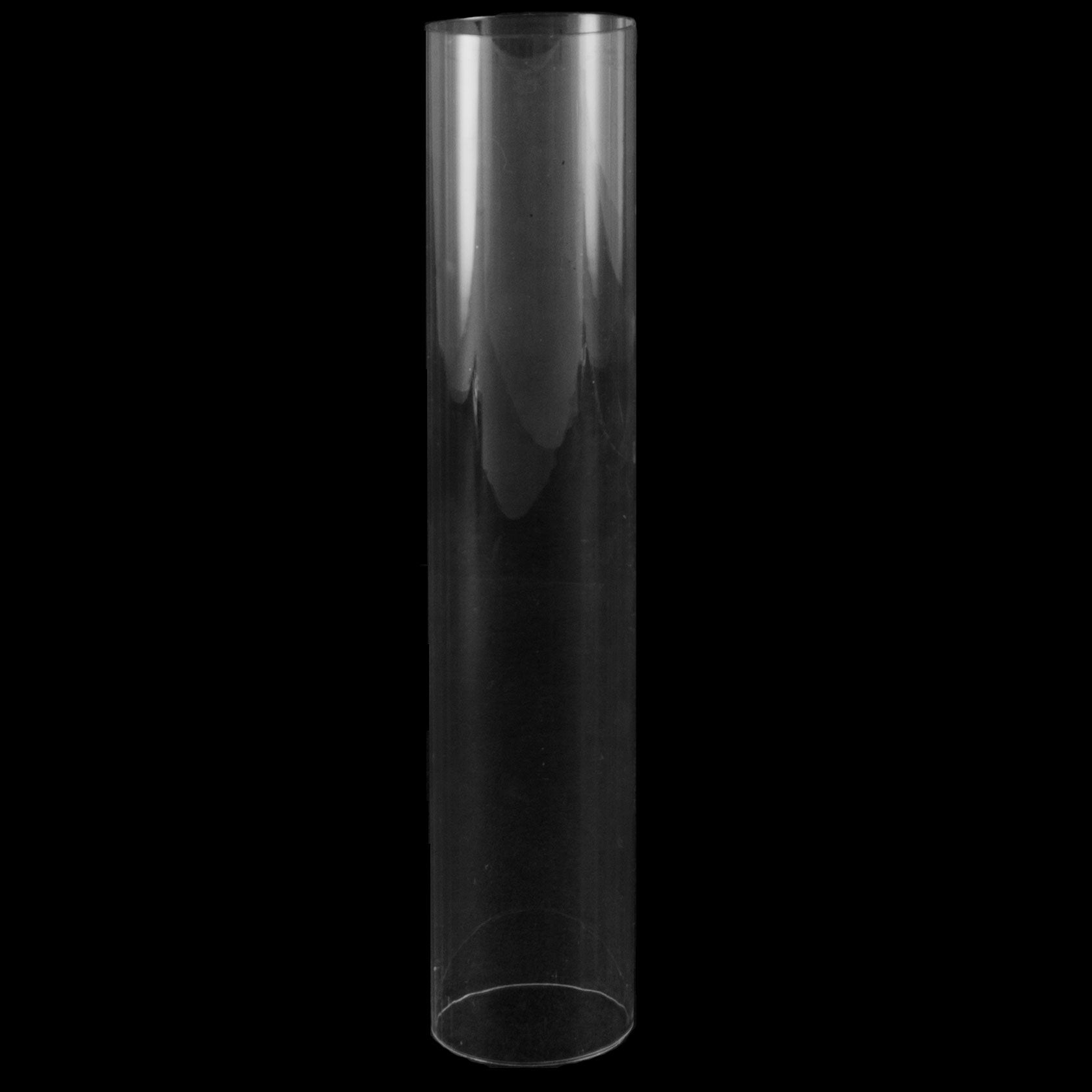 Clear Plastic Centerpiece Column: 8" Item Number: 3552-CLEAR