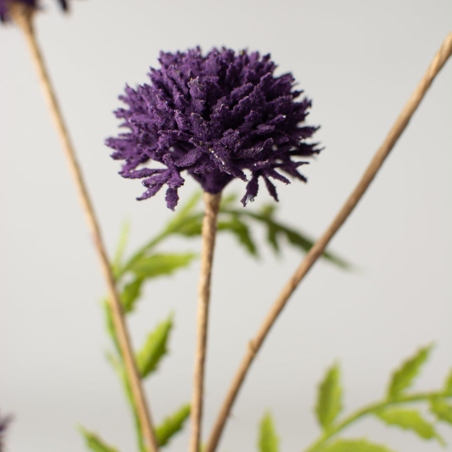 28" Clover Stem: Purple Lifestyle Photo