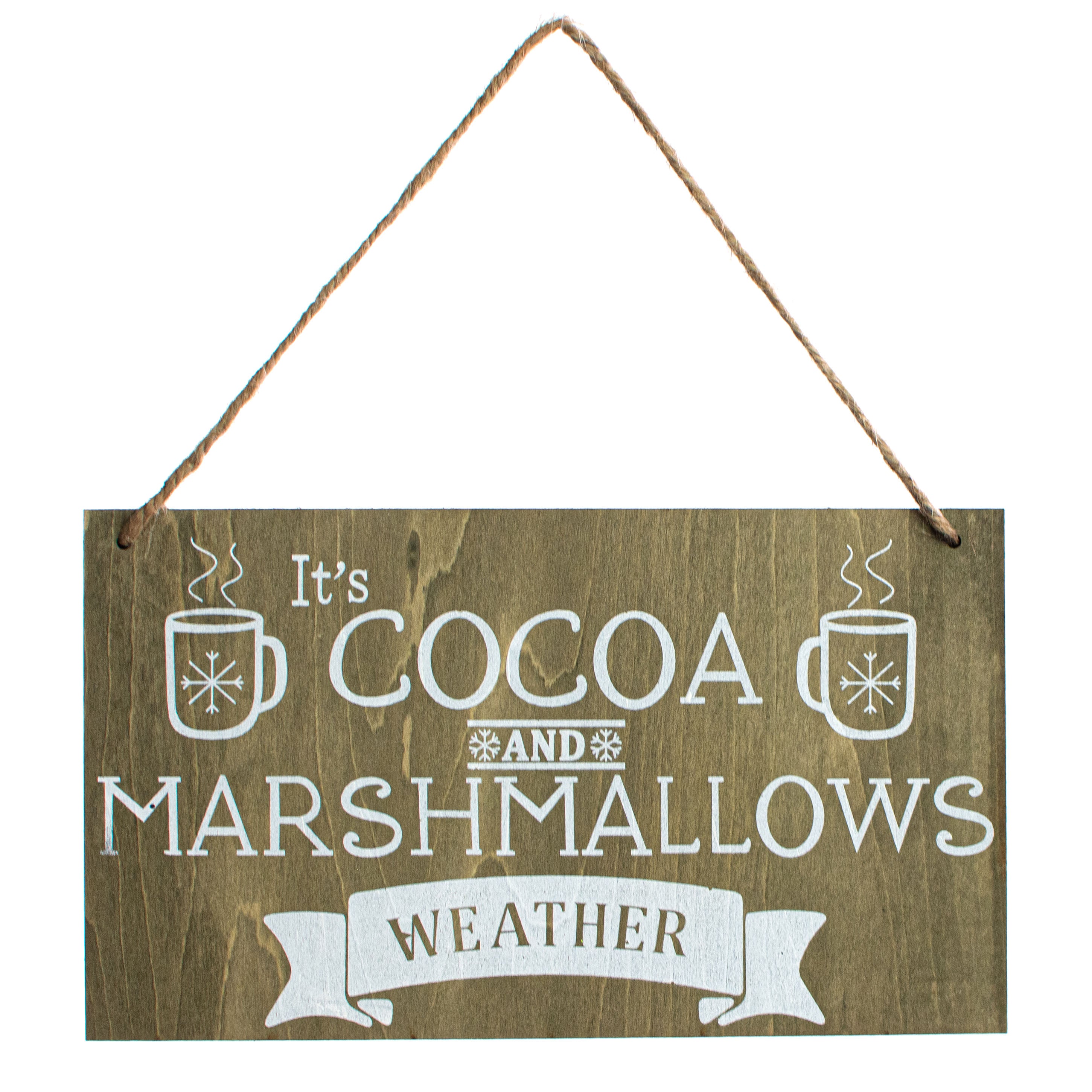4.5" Cocoa & Marshmallows Weather Ornament Item Number: 135337