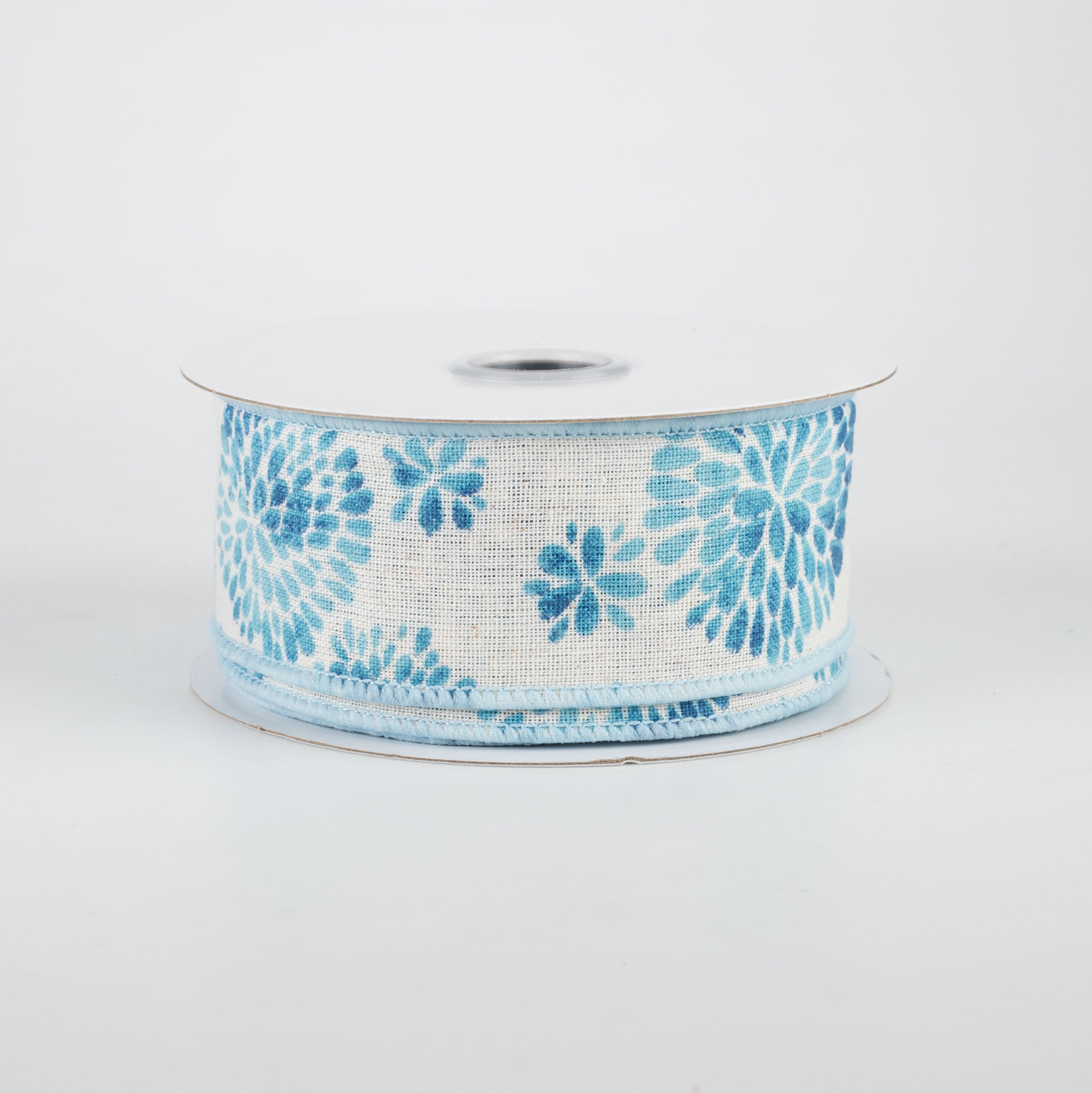 1.5" Color Bursts Ribbon: Blue (10 Yards)