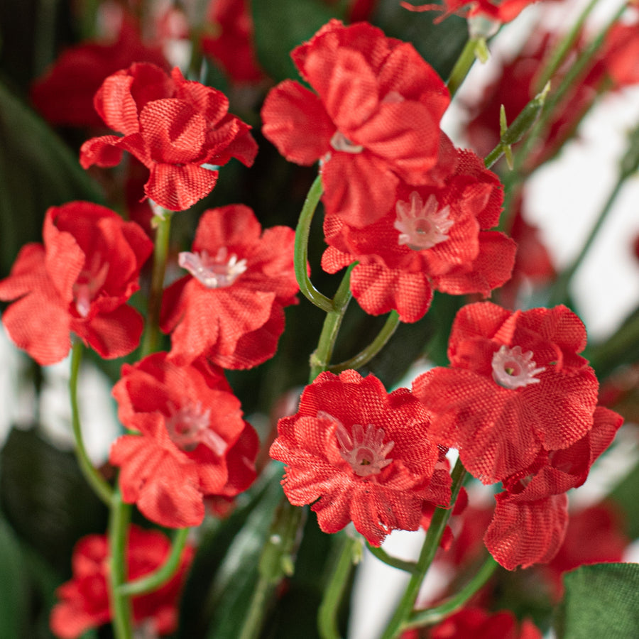 19" Colorfast Double Baby's Breath: Red Lifestyle Photo