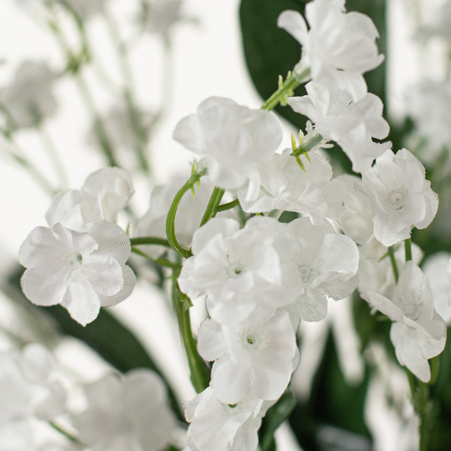 19" Colorfast Double Baby's Breath: White Lifestyle Photo