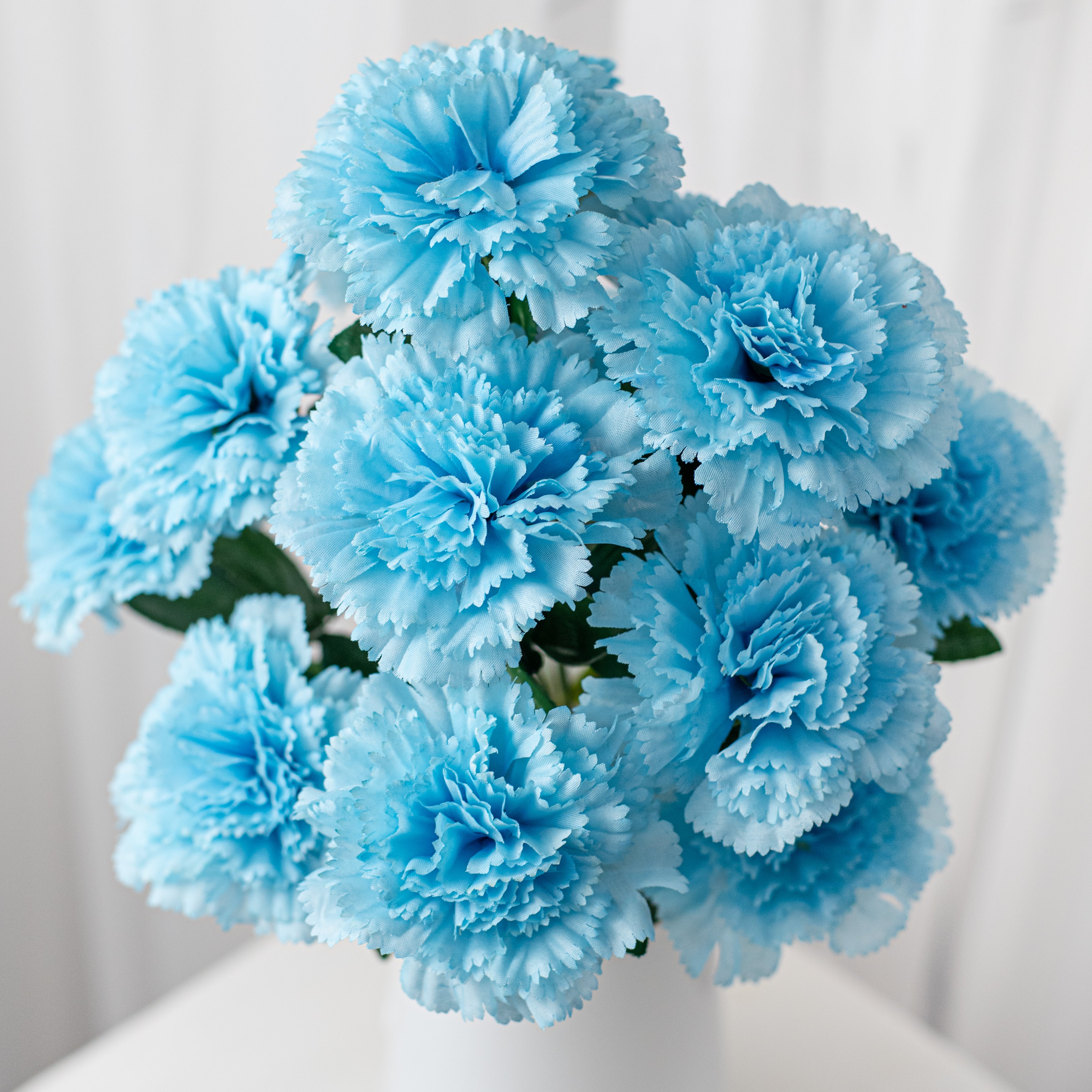 17" Colorfast Carnation Bush: Blue Item Number: 314113BBBL