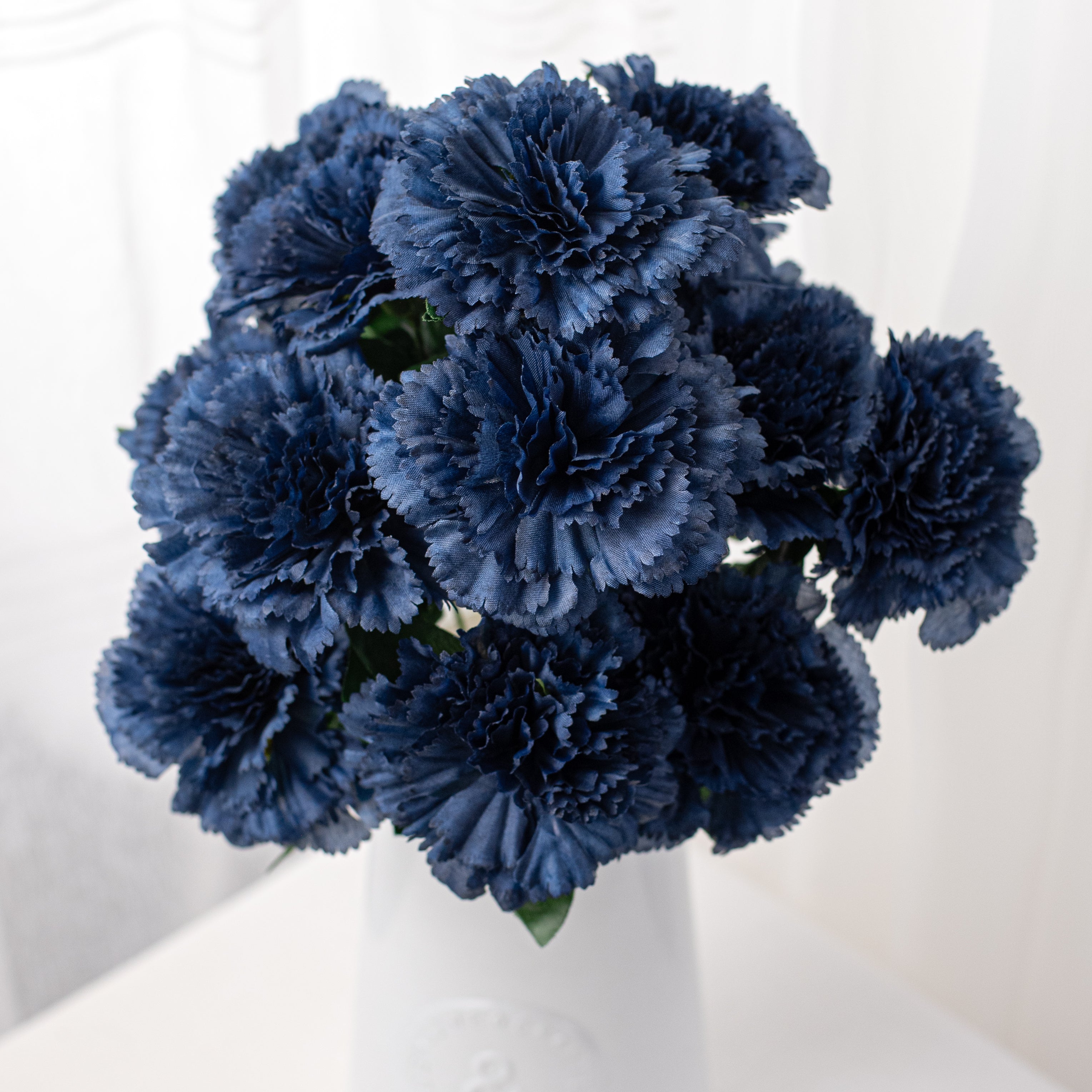 17" Colorfast Carnation Bush: Navy Blue (14) Item Number: 314113NVBL