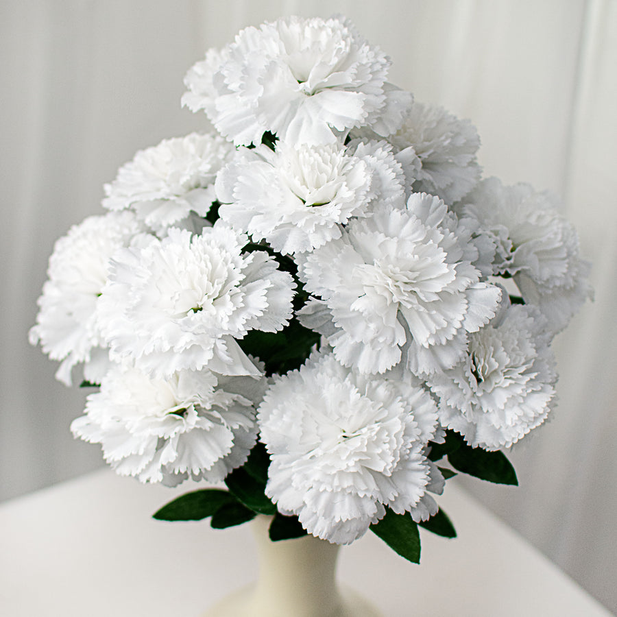 17" Colorfast Carnation Bush: White Item Number: 314113WT