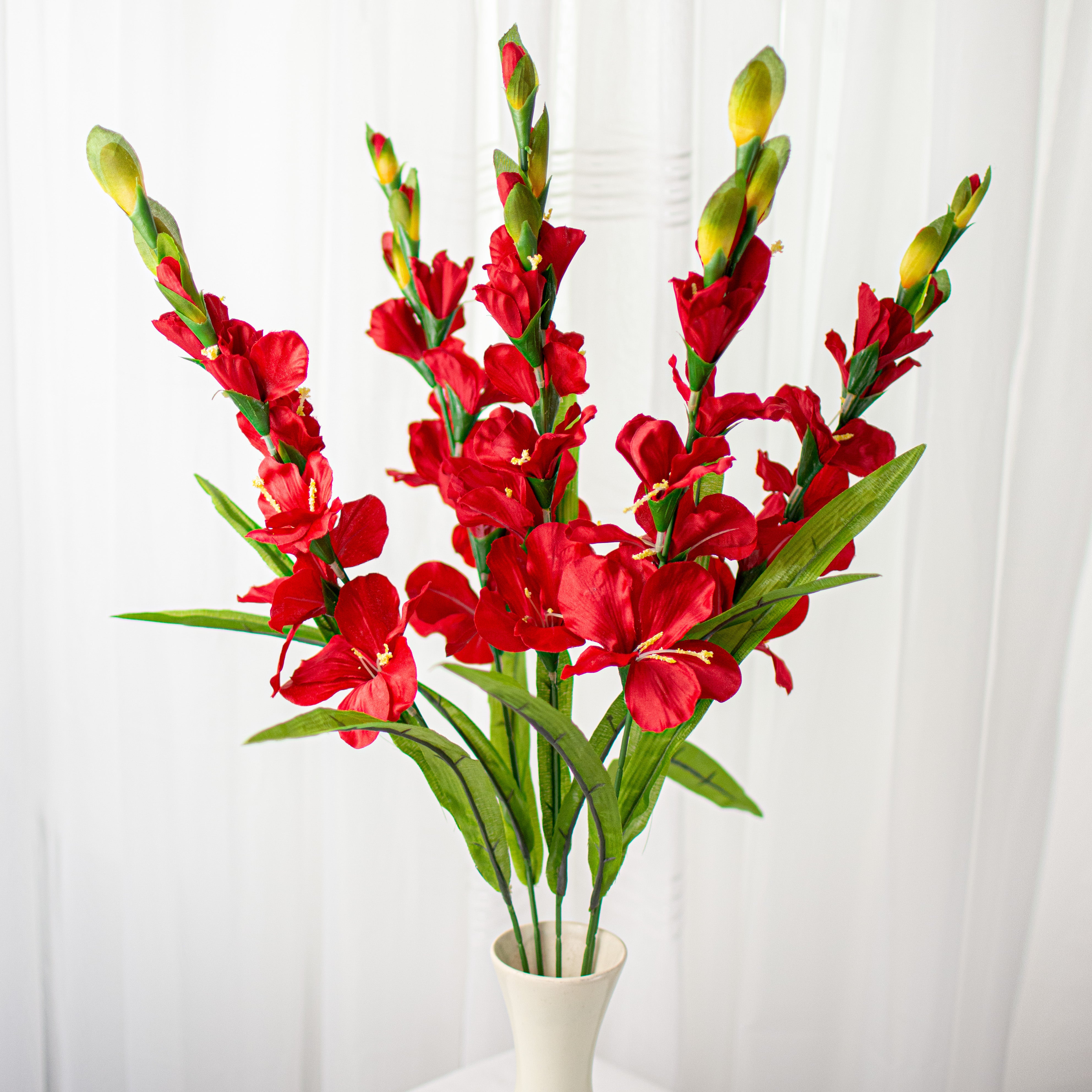 28" Colorfast Gladiolus Bush: Red Item Number: 30249RD