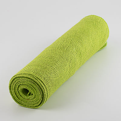 18" Colorfast Loose Weave Burlap: Apple Green (10 Yards) Item Number: RK911843