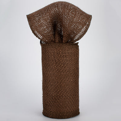 6" Colorfast Loose Weave Burlap: Chocolate (10 Yards) Lifestyle Photo