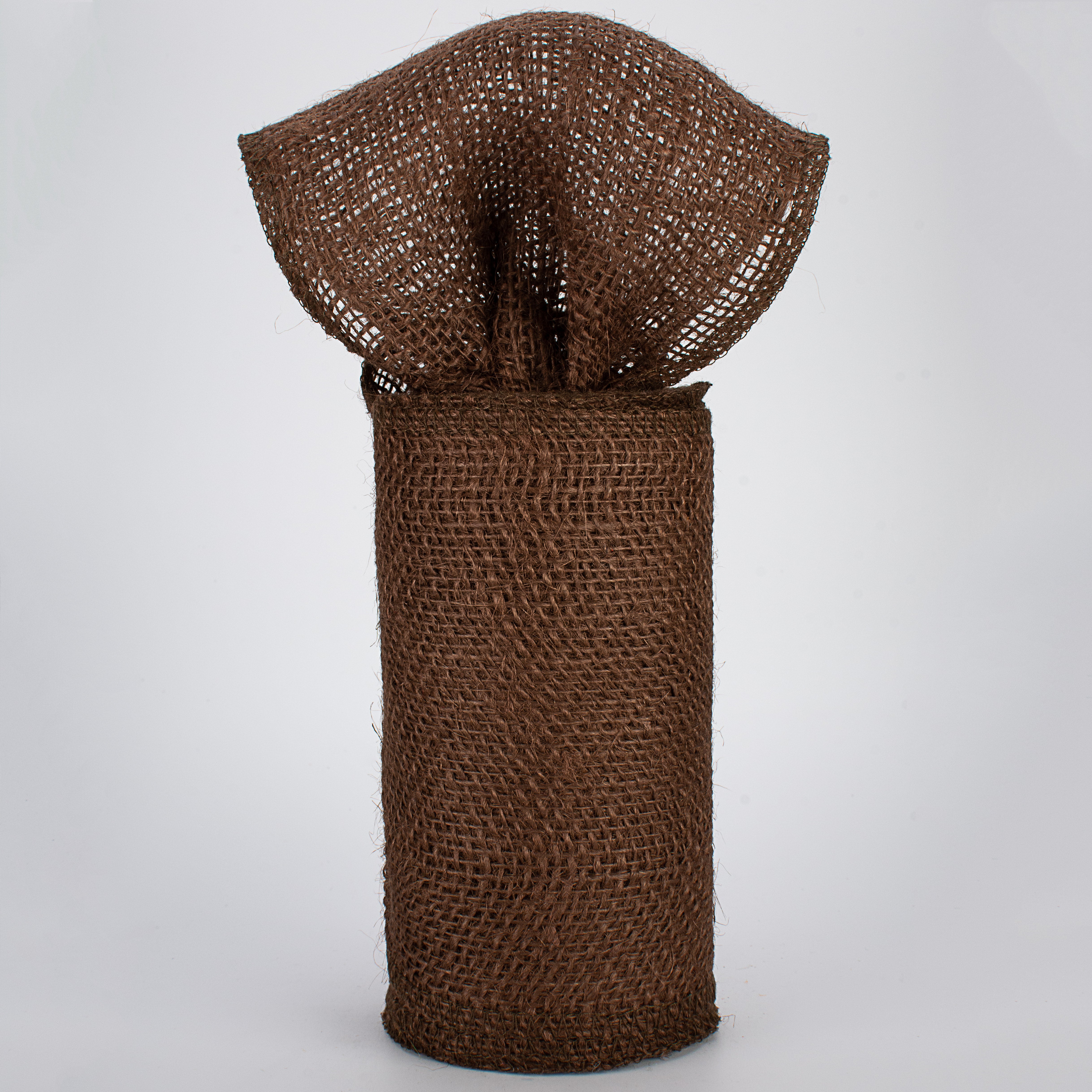 6" Colorfast Loose Weave Burlap: Chocolate (10 Yards) Lifestyle Photo