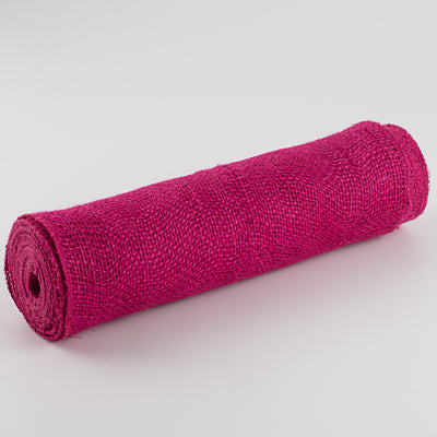 12" Colorfast Loose Weave Burlap: Dark Pink (10 Yards) Item Number: RK911740