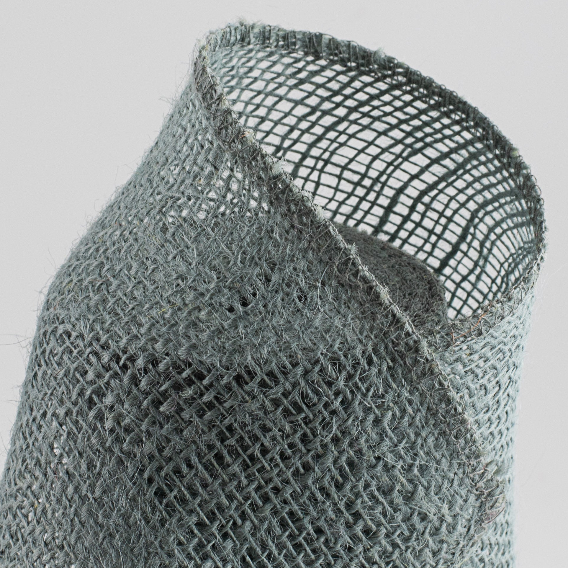 18" Colorfast Loose Weave Burlap: Grey (10 Yards) Lifestyle Photo