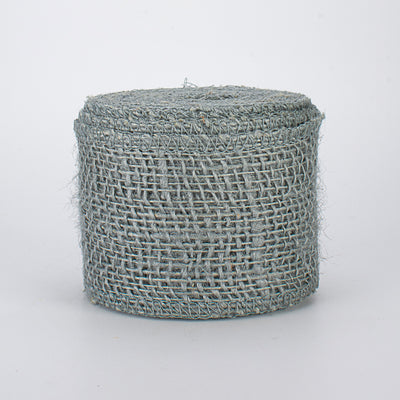 2.5" Colorfast Loose Weave Burlap: Grey (10 Yards) Item Number: RK911410