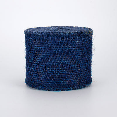 2.5" Colorfast Loose Weave Burlap: Navy Blue (10 Yards) Item Number: RK911419
