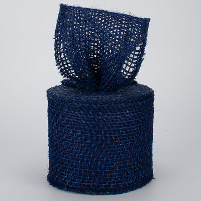 2.5" Colorfast Loose Weave Burlap: Navy Blue (10 Yards) Lifestyle Photo