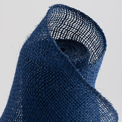 18" Colorfast Loose Weave Burlap: Navy Blue (10 Yards) Lifestyle Photo