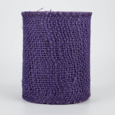 4" Colorfast Loose Weave Burlap: Purple (10 Yards) Item Number: RK911523