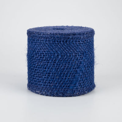 2.5" Colorfast Loose Weave Burlap: Royal Blue (10 Yards) Item Number: RK911425