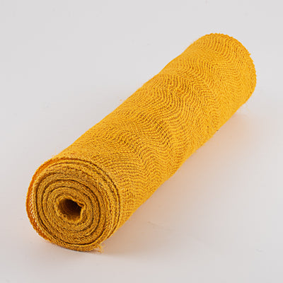 18" Colorfast Loose Weave Burlap: Sunflower Yellow (10 Yards) Item Number: RK911844