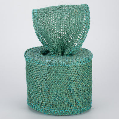 2.5" Colorfast Loose Weave Burlap: Turquoise (10 Yards) Lifestyle Photo