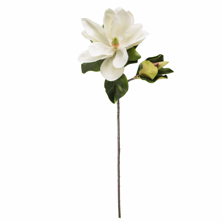 42" Colossal Magnolia Flower Spray: White Item Number: 2291025WH