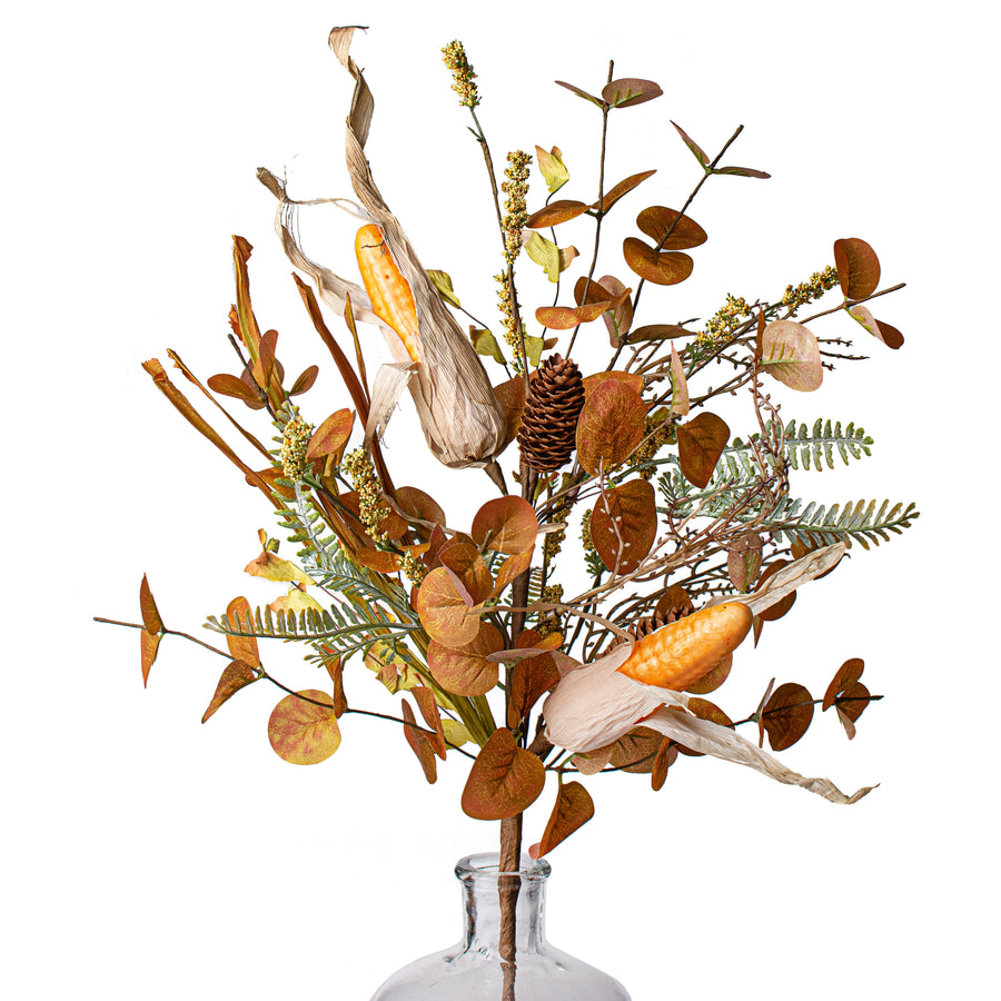 22" Corn, Eucalyptus, Heather Bush Item Number: 56759FA