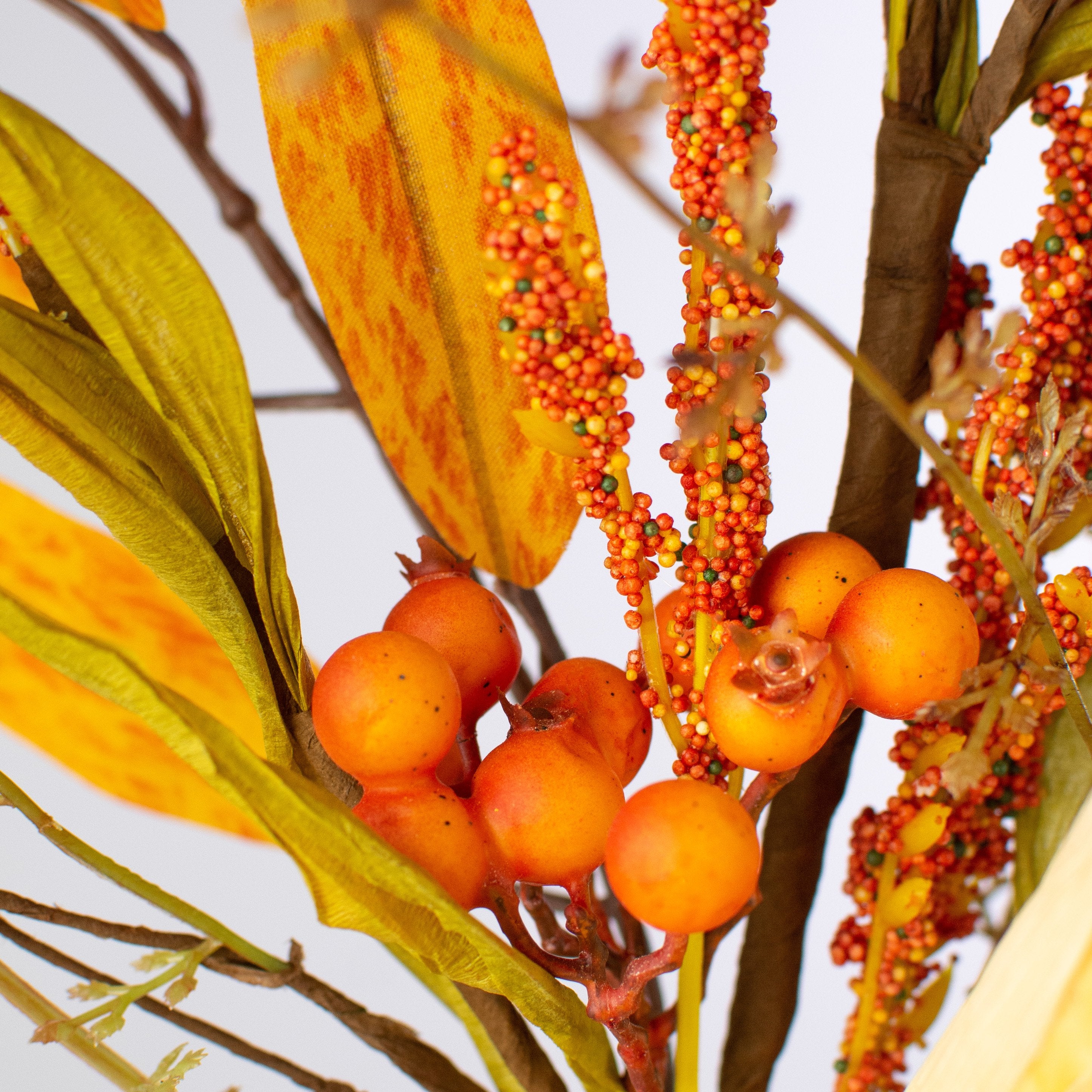29" Corn Heather Spray: Orange detail photo 4