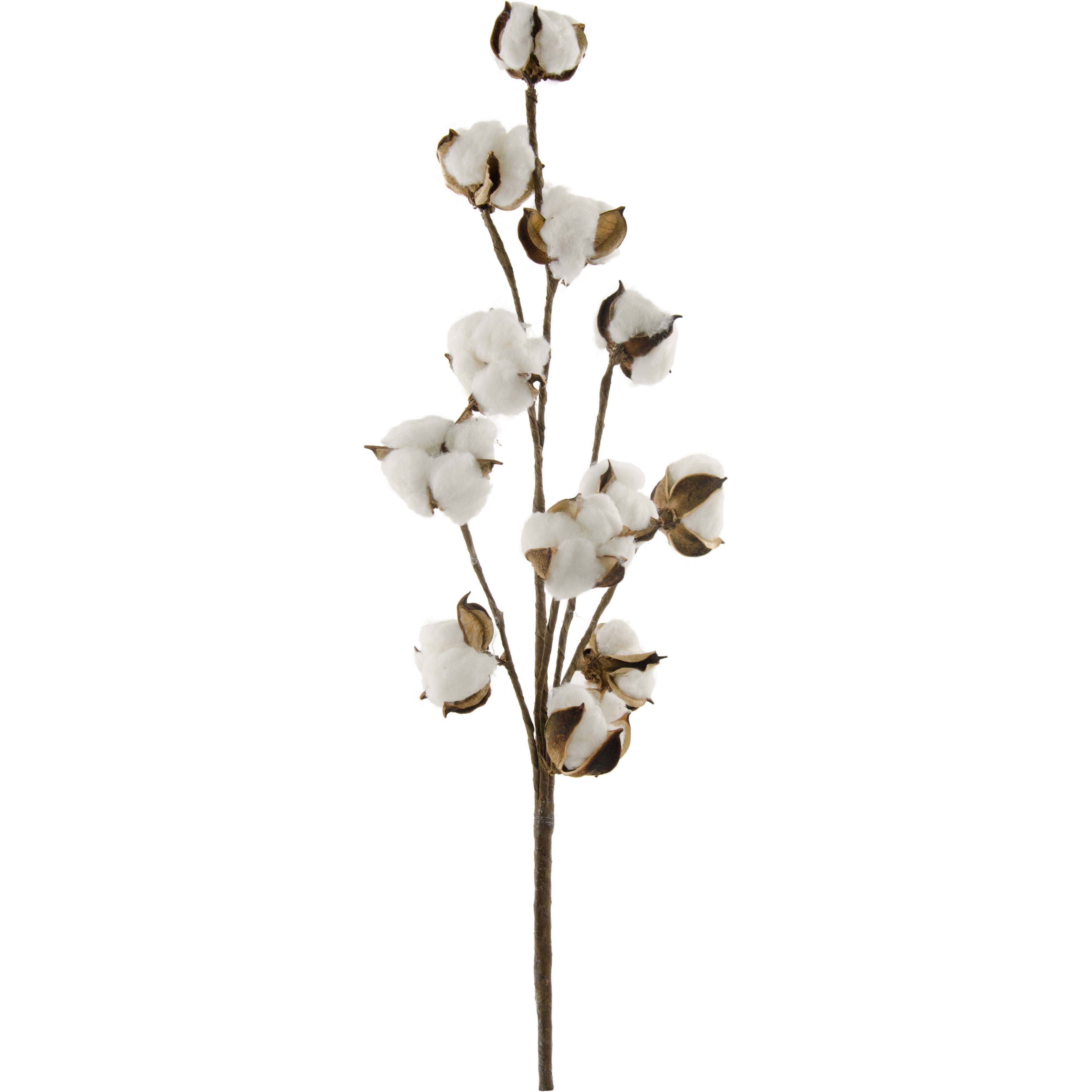 Cotton Boll Floral Spray: 20" Item Number: FH7539