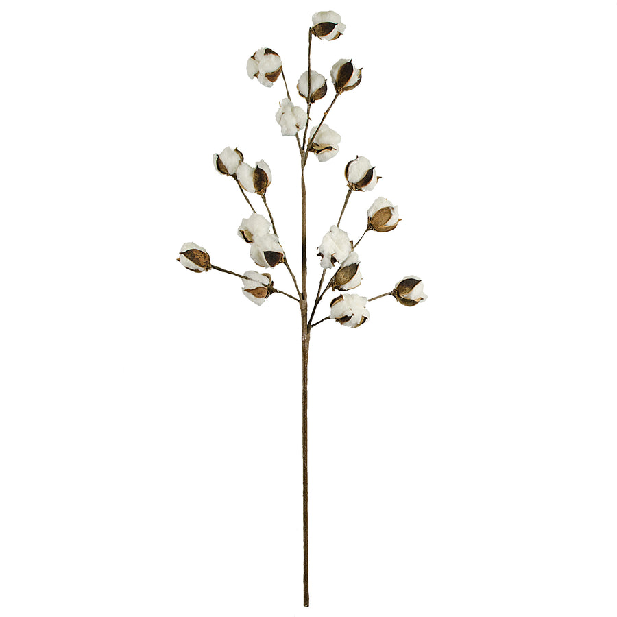 Cotton Boll Floral Spray: 32" Item Number: FH7540