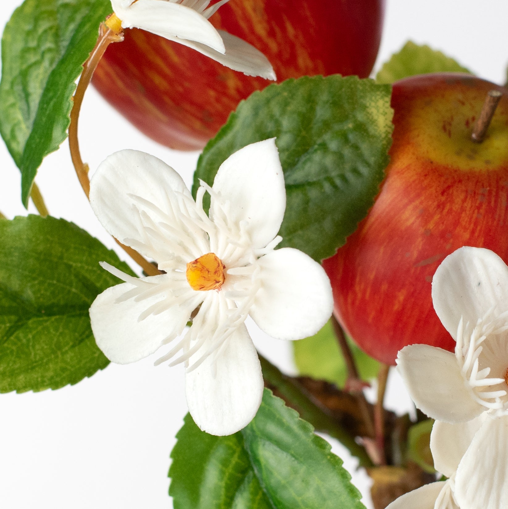 12" Country Apples & Blossoms Pick detail photo 4