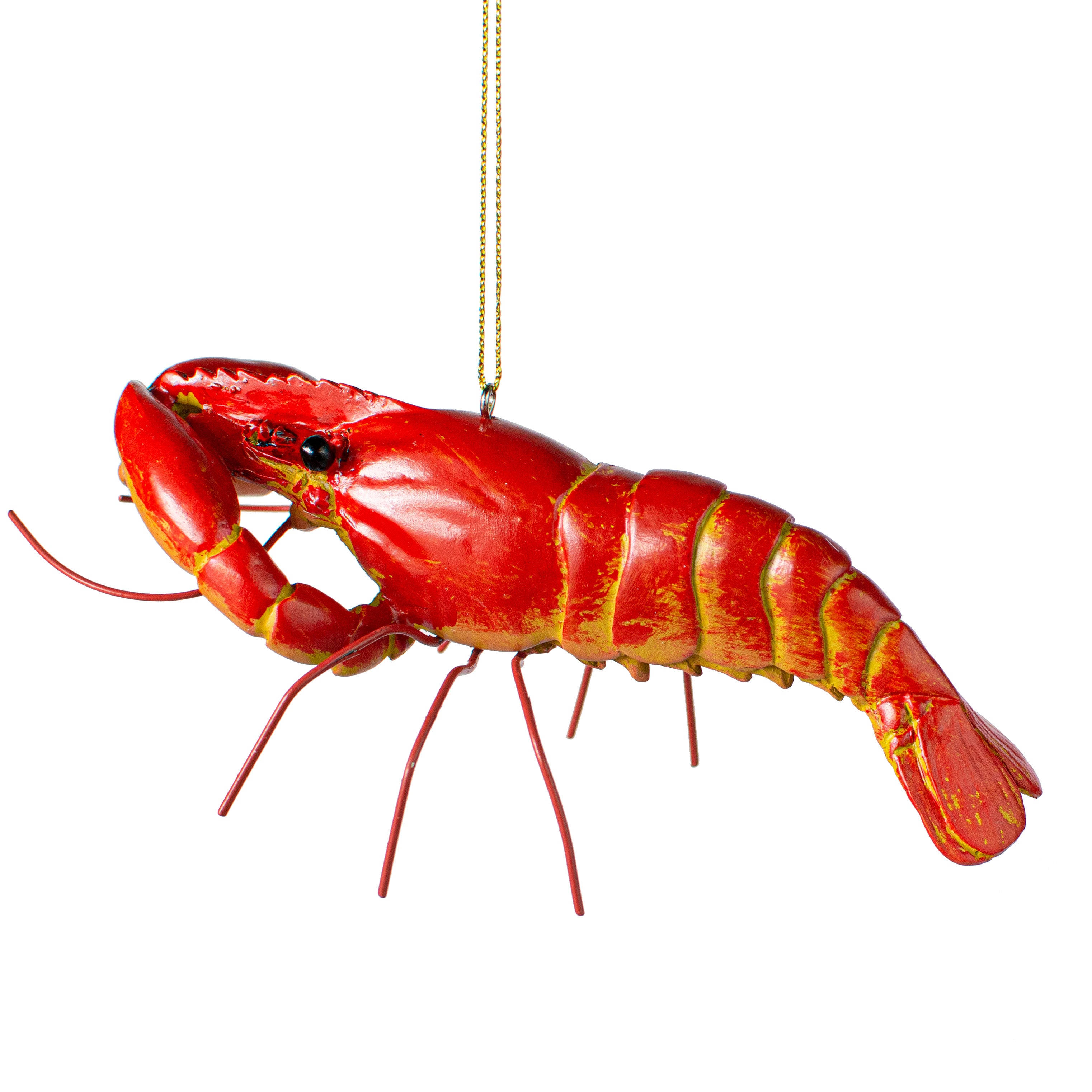 5.5" Crawfish Ornament: Realistic Red Item Number: MS1657