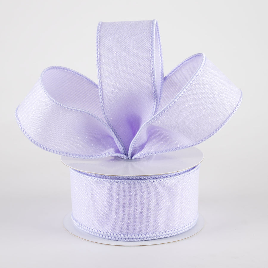1.5" Crystal Shine Ribbon: Light Lavender (10 Yards) Lifestyle Photo