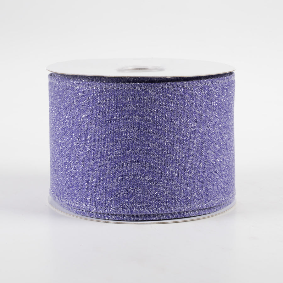 2.5" Crystal Shine Ribbon: Purple (10 Yards)