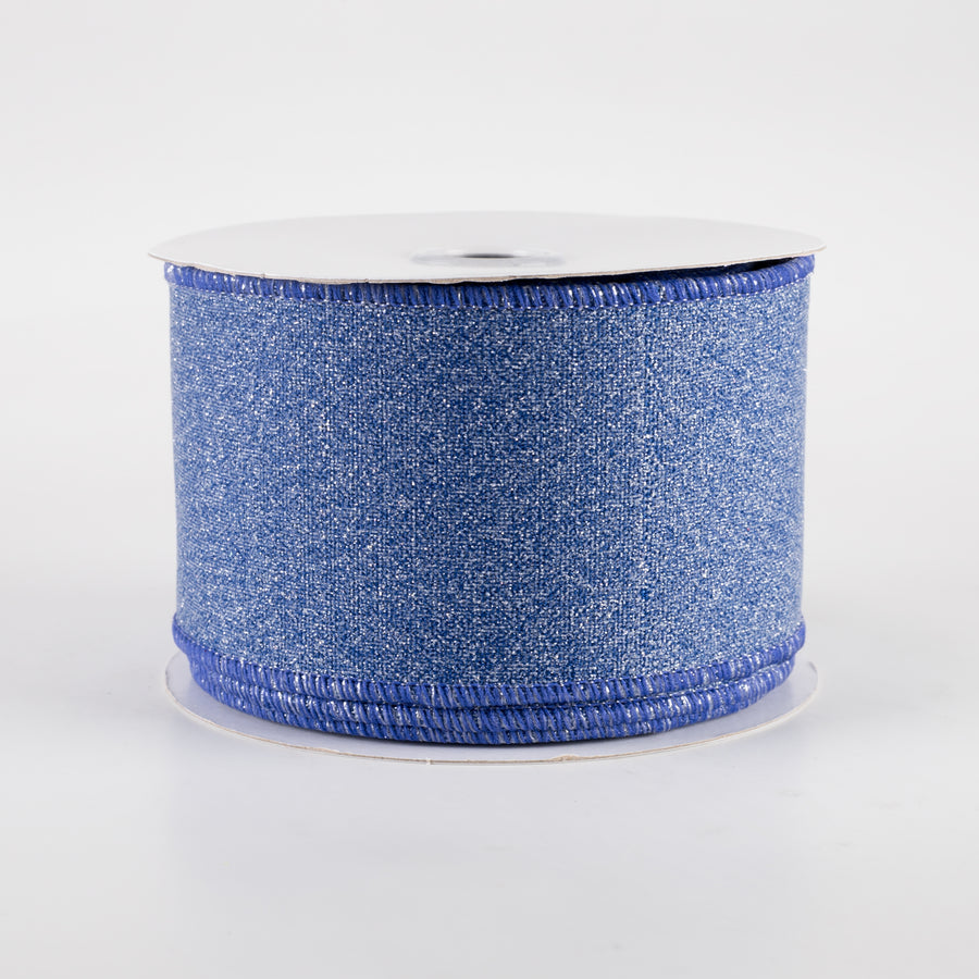 2.5" Crystal Shine Ribbon: Royal Blue (10 Yards)