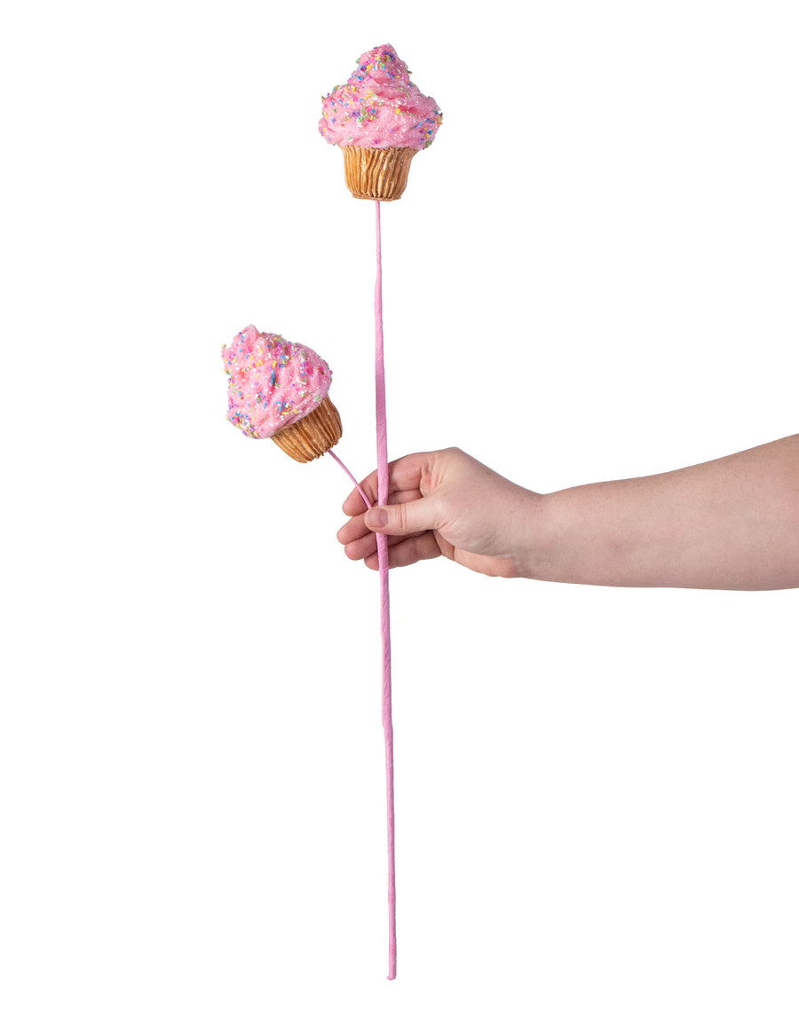 25" Cupcake Spray: Pink detail photo 3