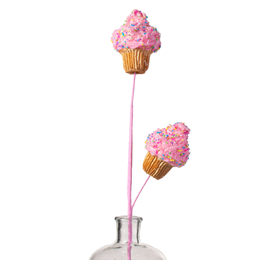 25" Cupcake Spray: Pink Item Number: 63120PK