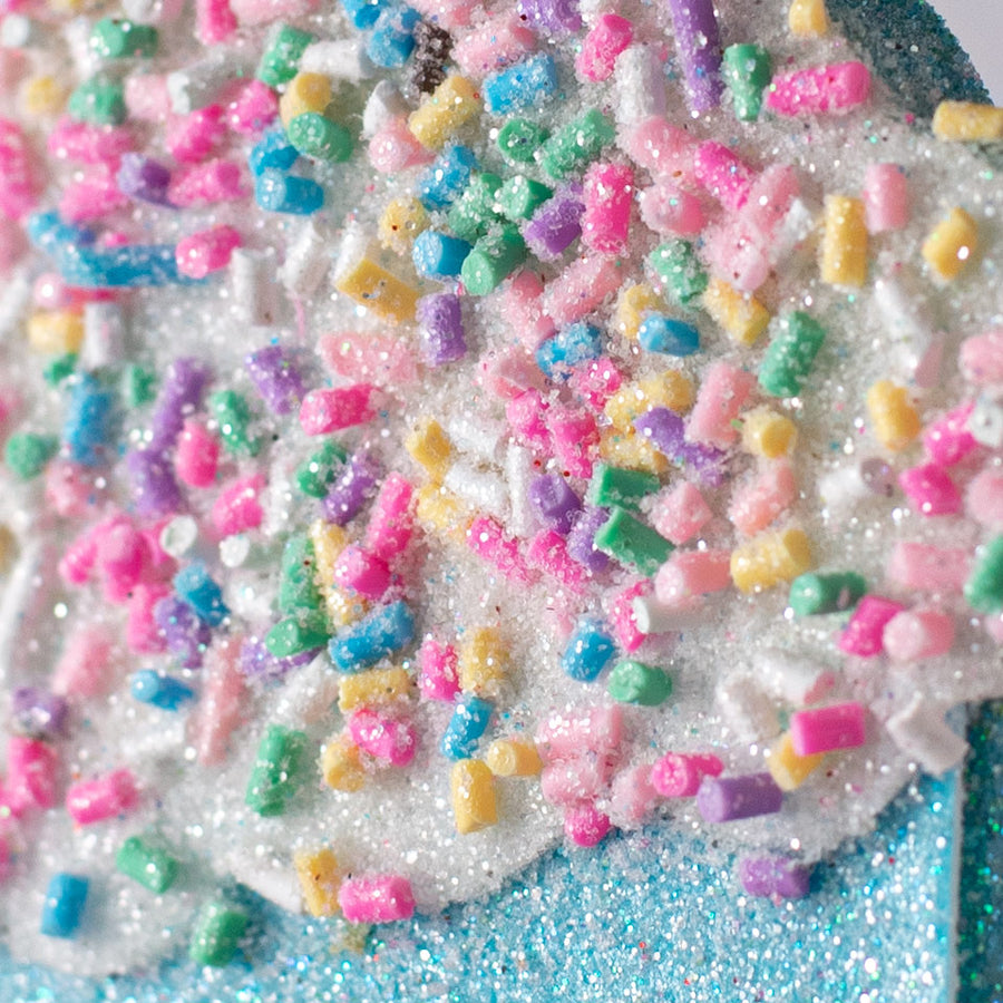 29" Cupcake Spray: Pink & Blue detail photo 4