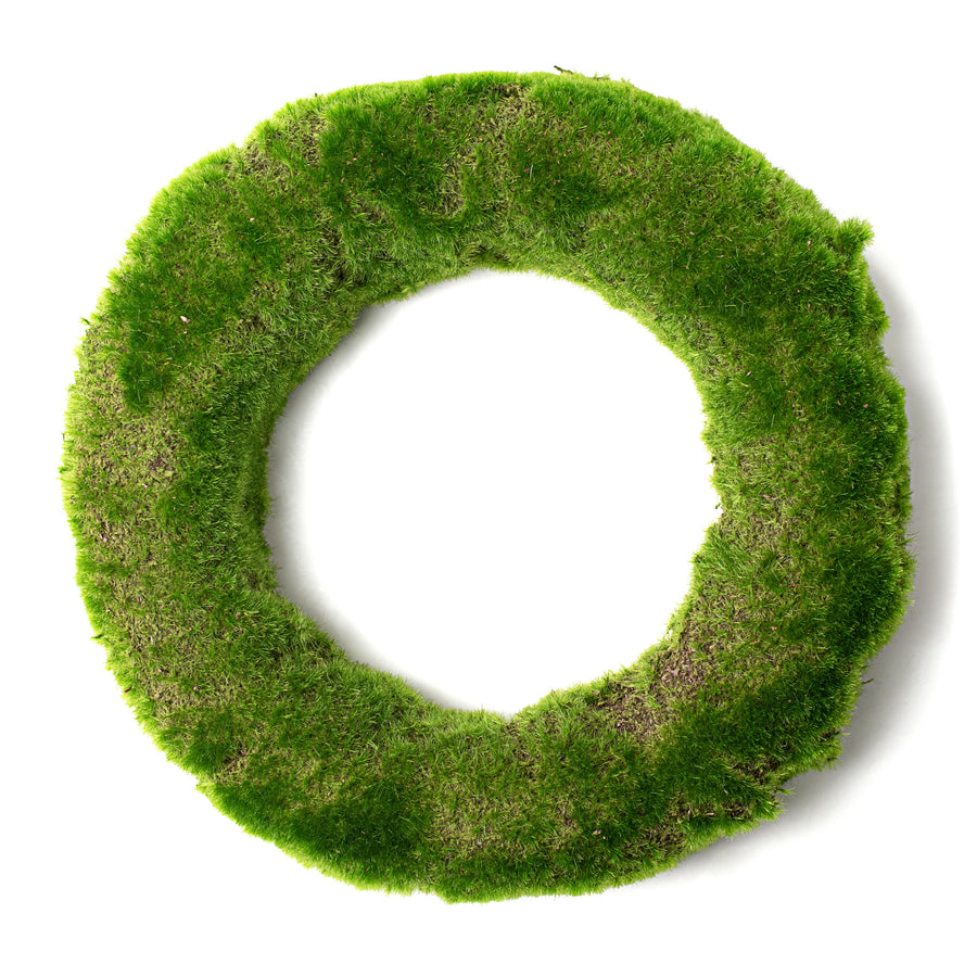 12" Cushion Moss Wreath Item Number: 2720072GR