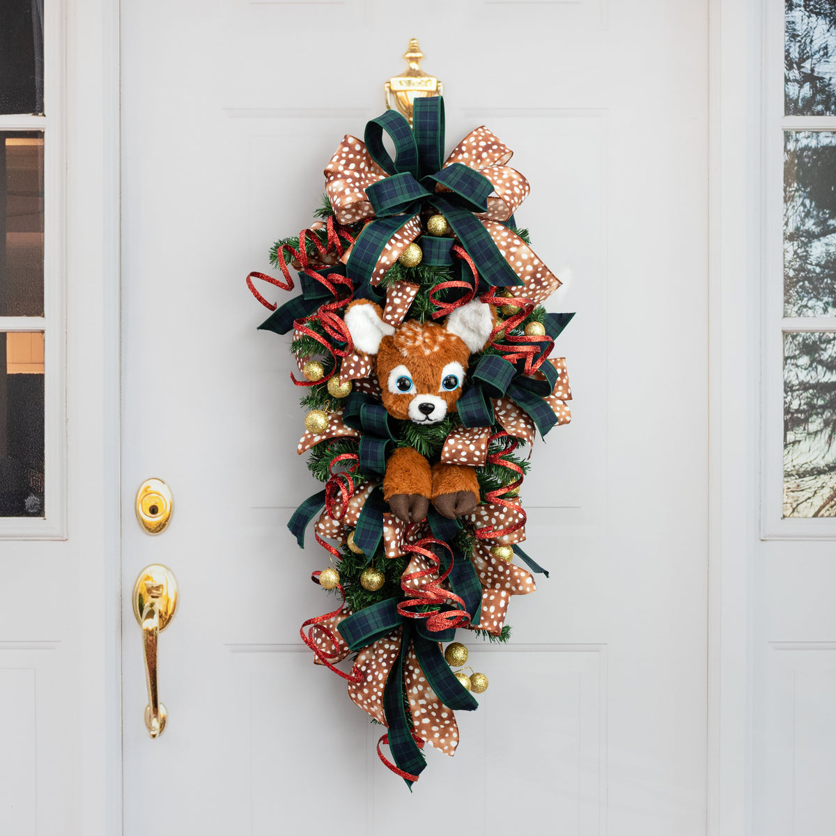 Cute Deer & Hooves Wreath Decorating Kit (3 Pieces) detail photo 4