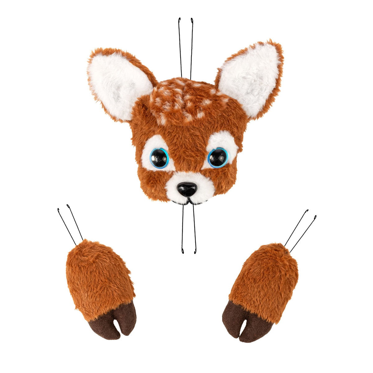 Cute Deer & Hooves Wreath Decorating Kit (3 Pieces) Item Number: MD1905
