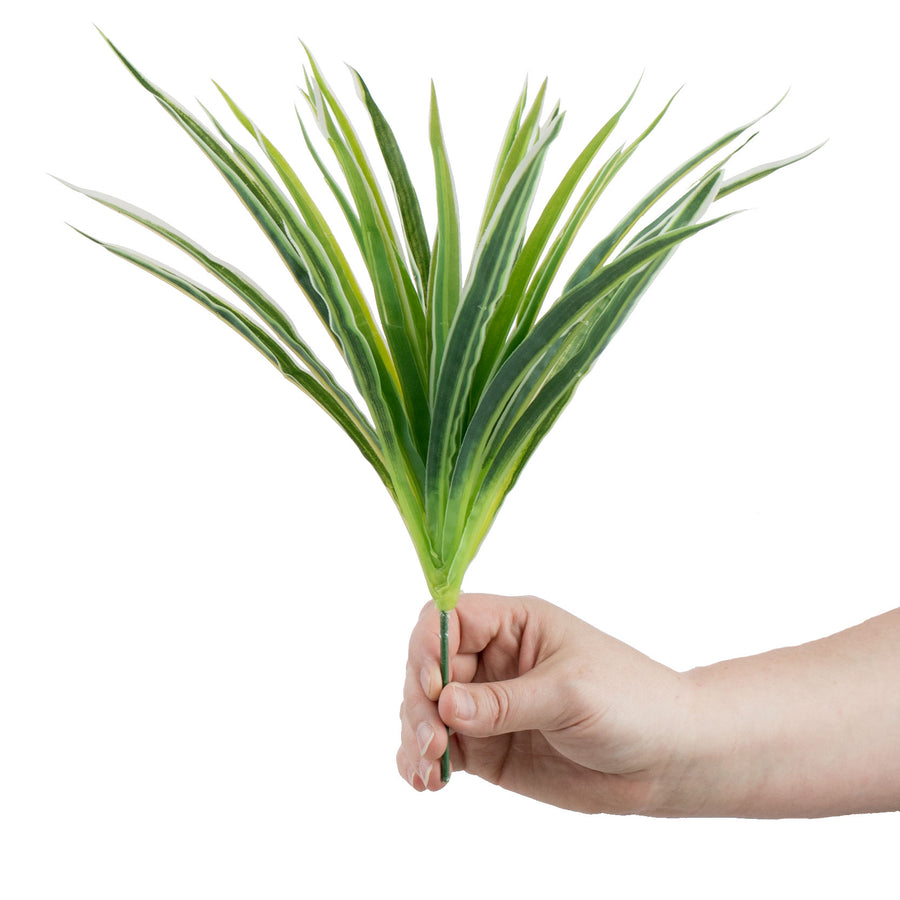 12" Cymbidium Orchid Grass Spray Lifestyle Photo