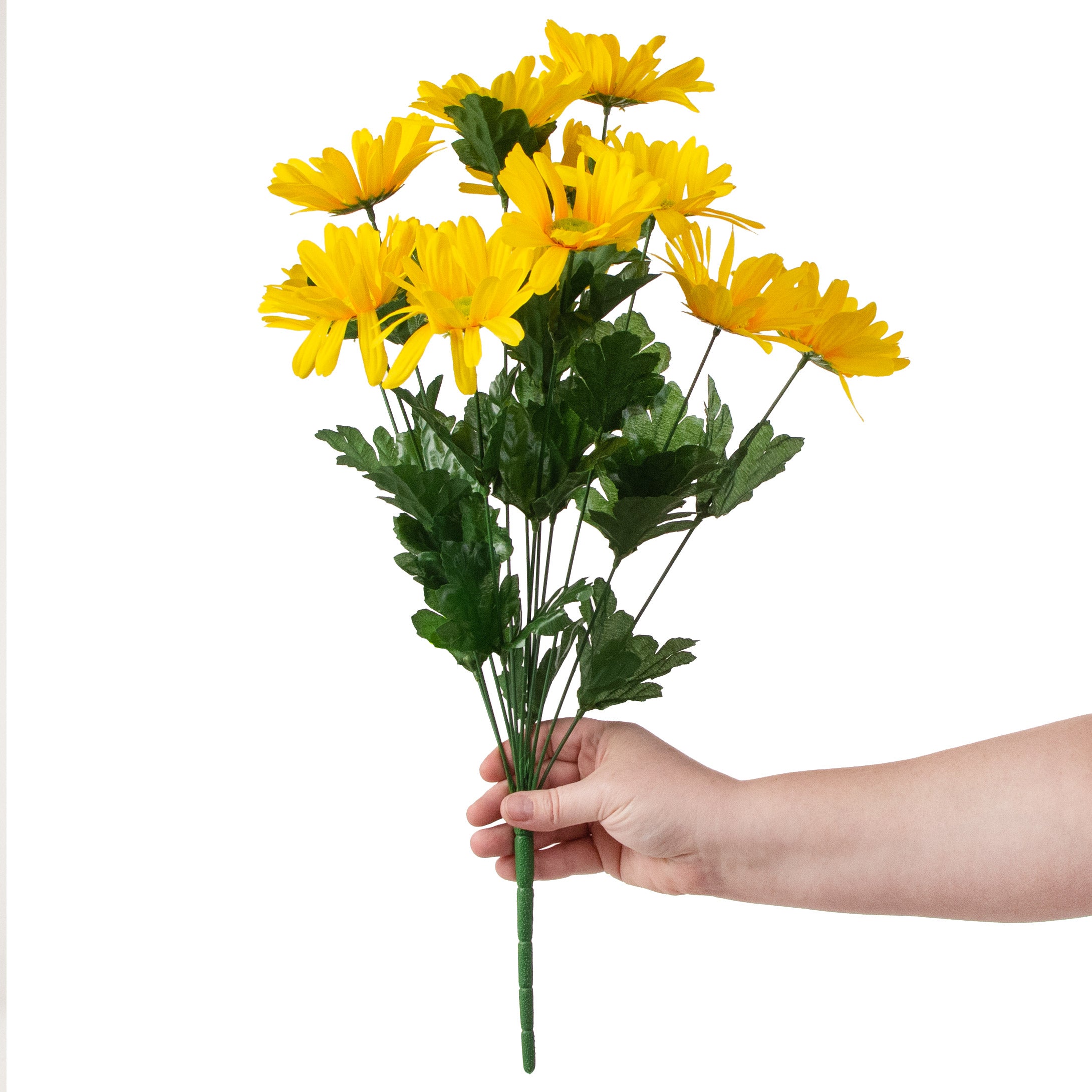21" Daisy Bush: Yellow detail photo 3
