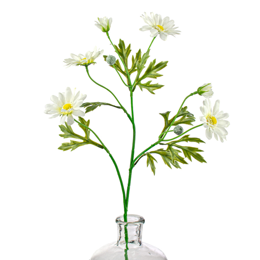 21" Daisy Spray: Cream Item Number: 63318CM