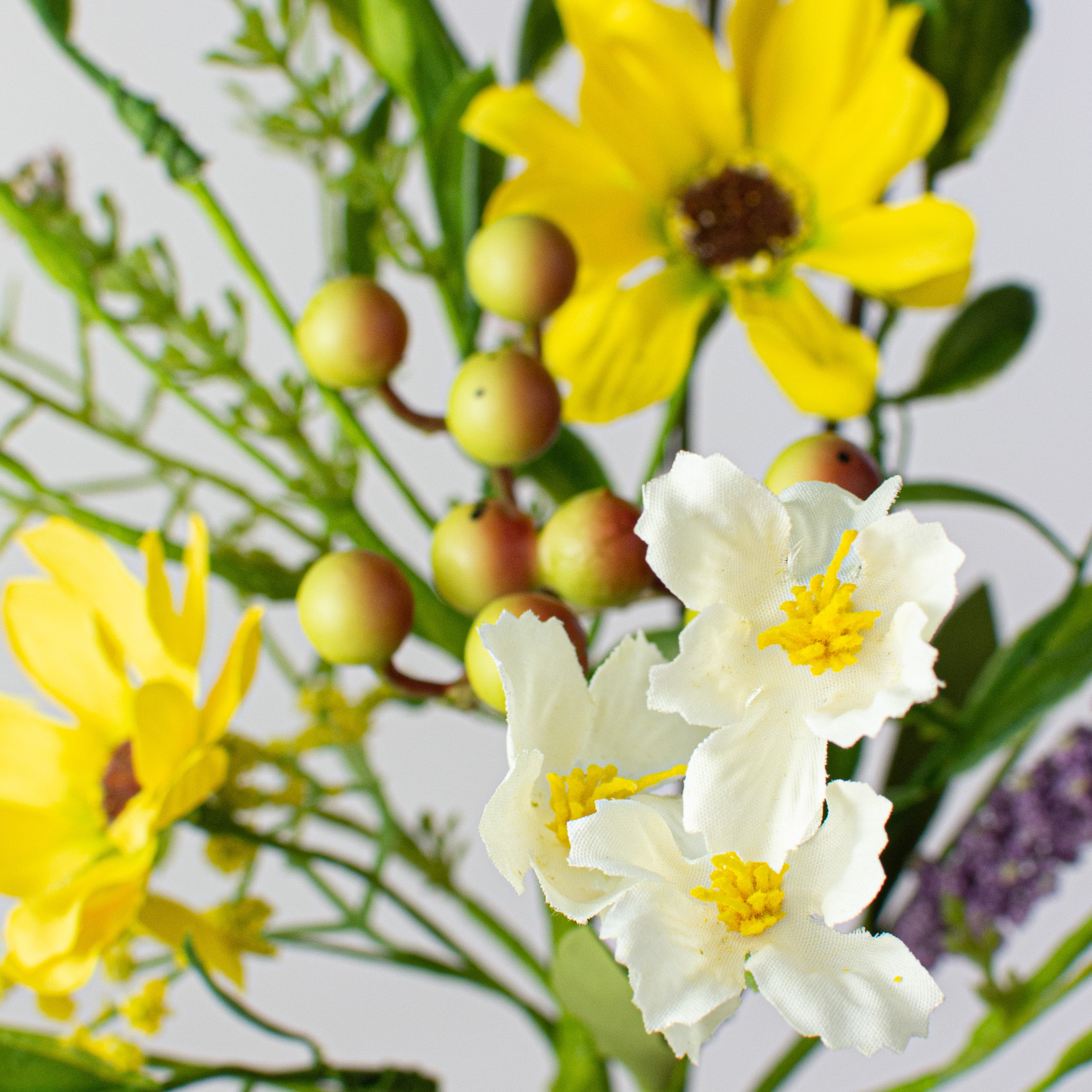 16" Daisy Twig Pick: Yellow Lifestyle Photo