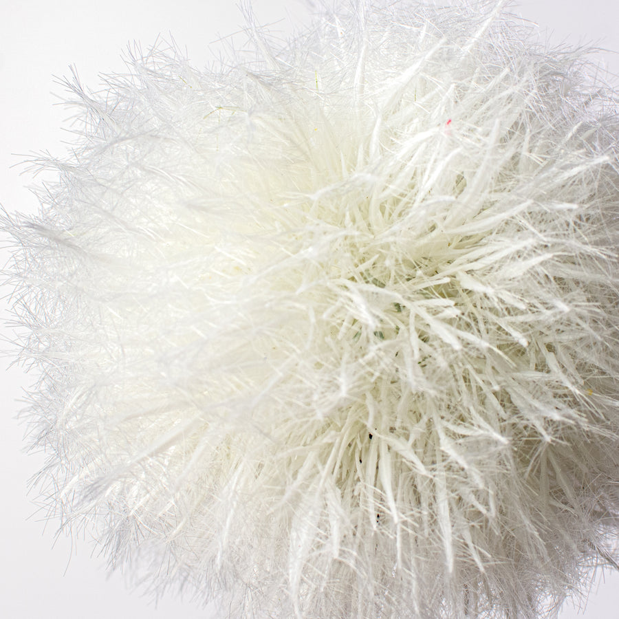25'' Dandelion Seed Head Stem: White Lifestyle Photo