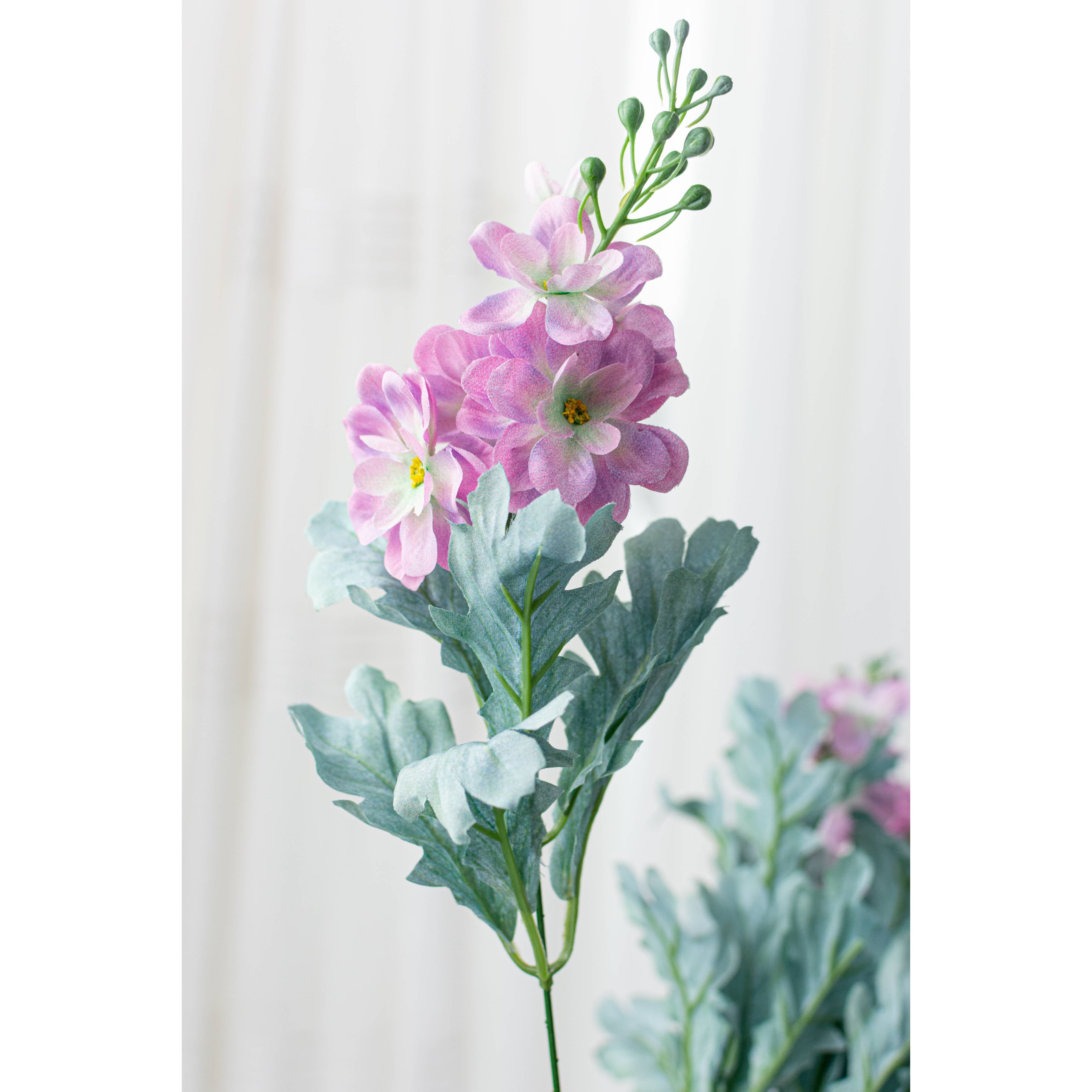 24" Delphinium Bush: Lilac Purple (12 Stem)