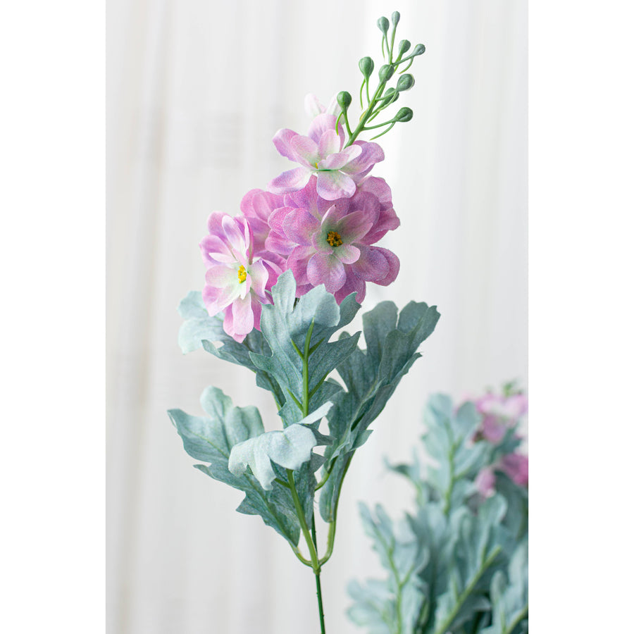 24" Delphinium Bush: Lilac Purple (12 Stem)