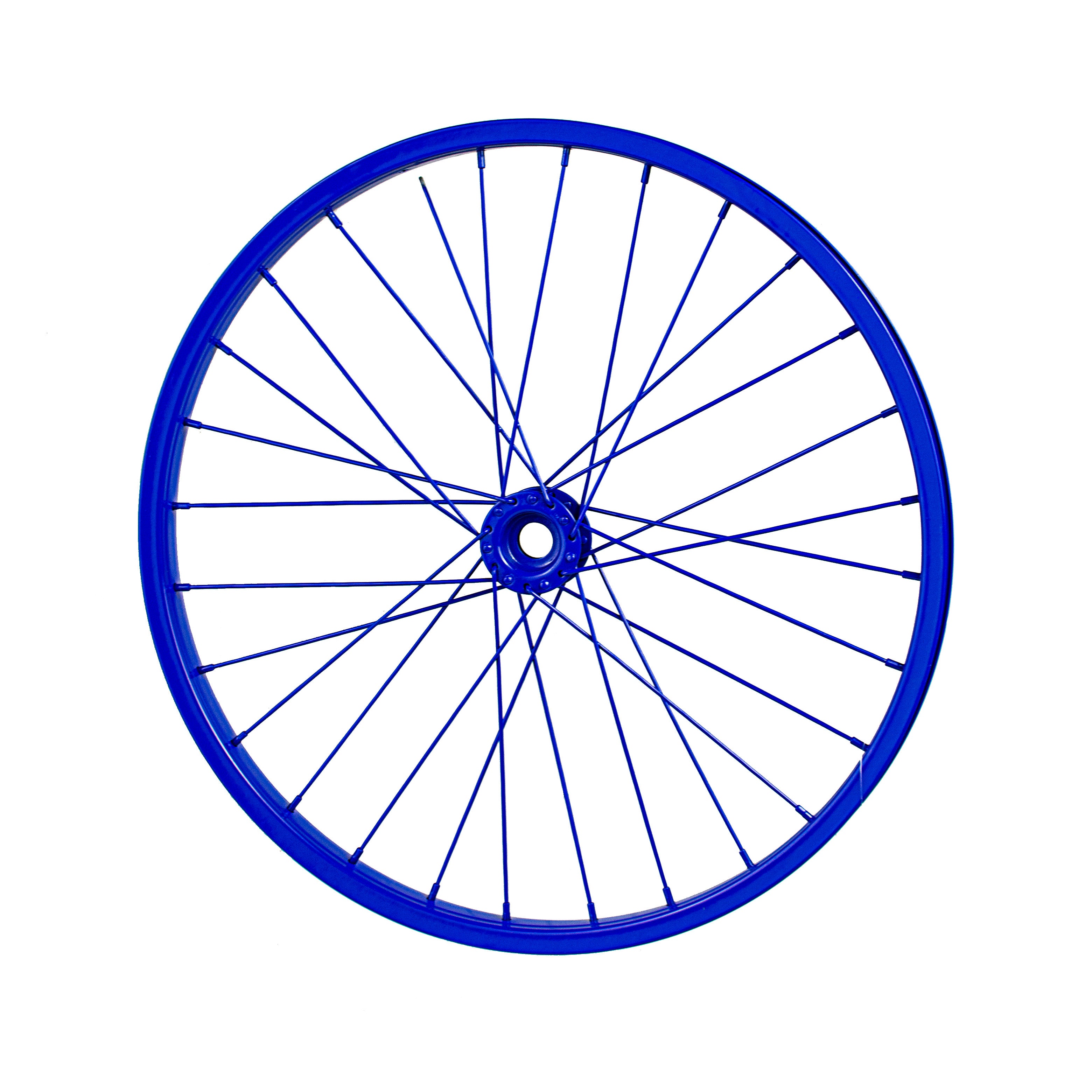 16" Decorative Bicycle Rim: Blue Item Number: MD050725