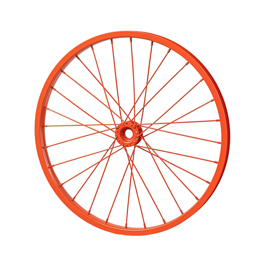 16" Decorative Bicycle Rim: Orange Item Number: MD050720