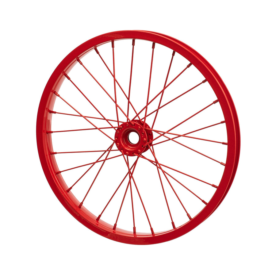 16" Decorative Bicycle Rim: Red Item Number: MD050824