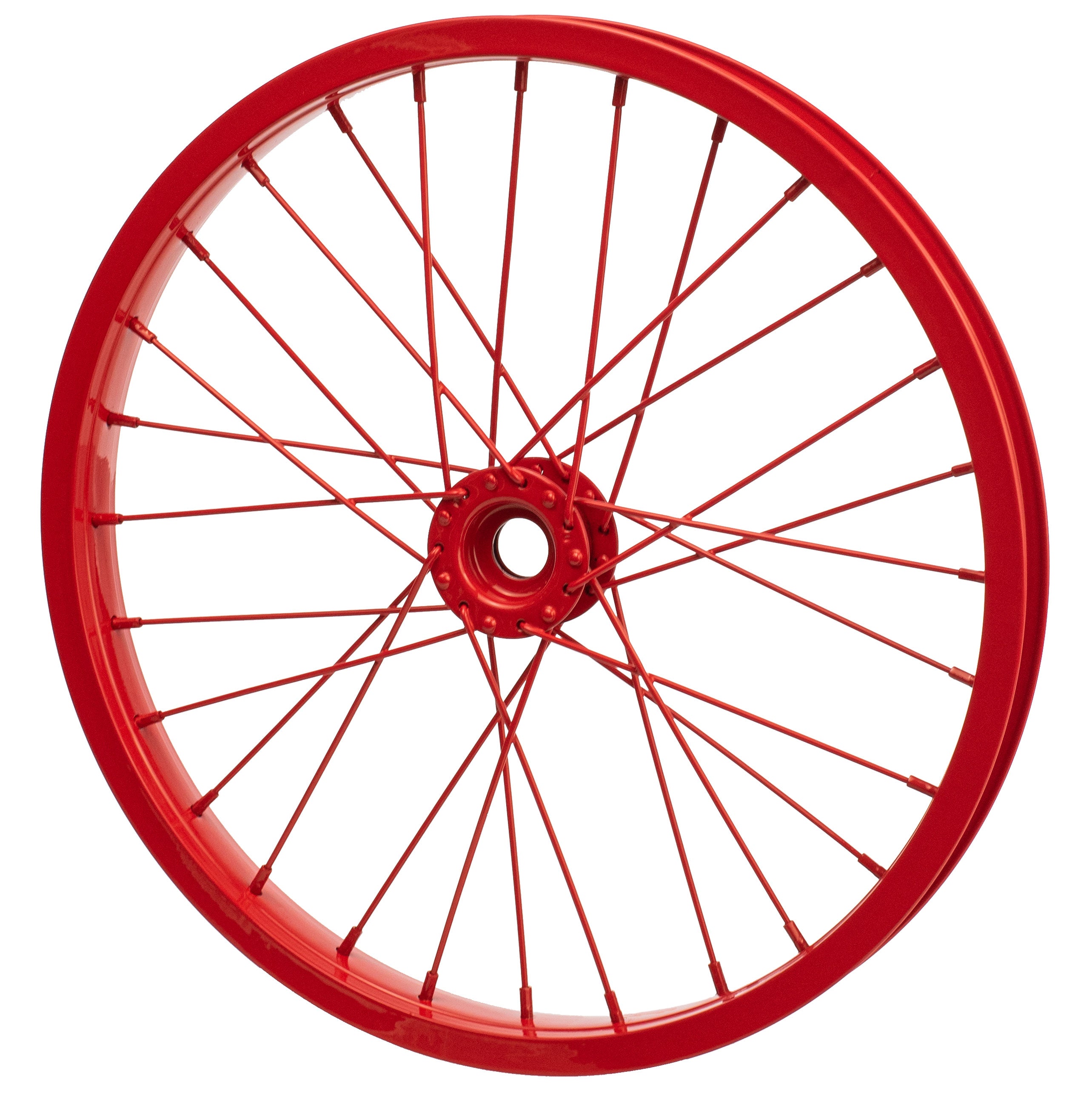 20" Decorative Bicycle Rim: Red Item Number: MD051124